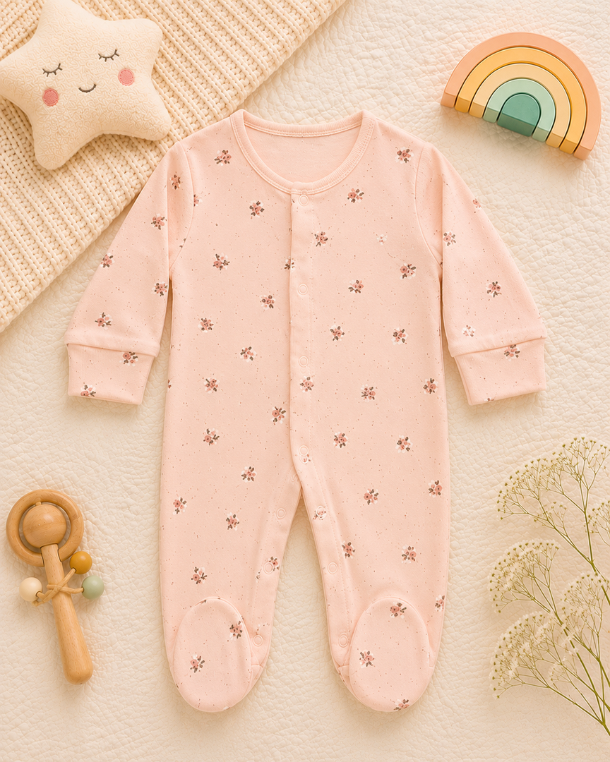 Baby Footed Romper/Sleepsuit