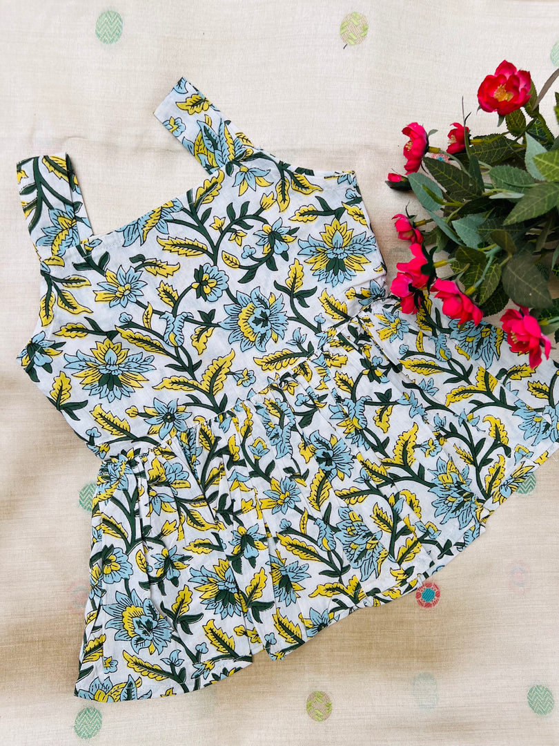 Creepers - Cotton Frock 6m to 1 Yr