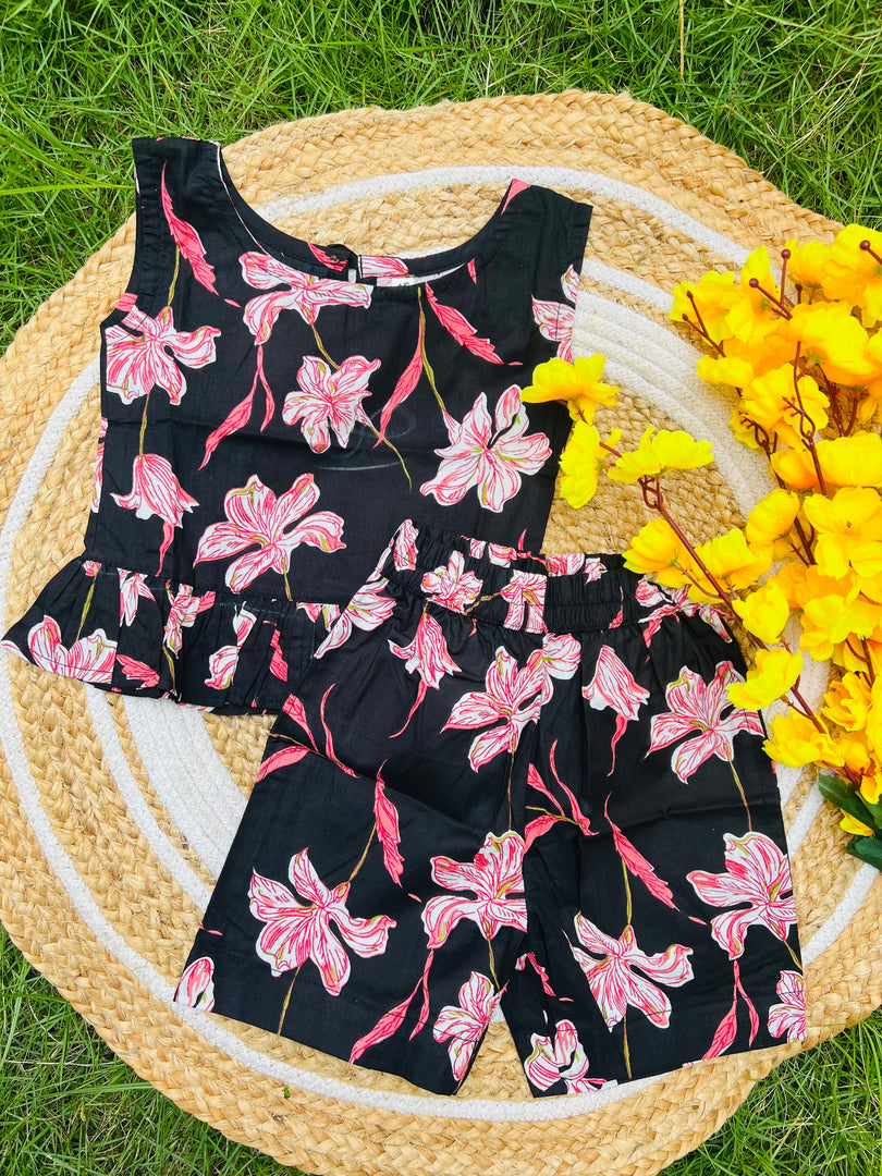 Nightingale - Frill top & Shorts Set 1 - 2yrs