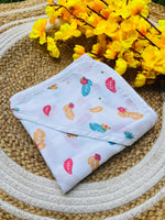 Load image into Gallery viewer, Leafy Dream - Muslin Baby Hood Towel
