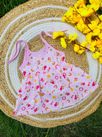 Load image into Gallery viewer, Pink Love - Muslin Frock 0 to 6M
