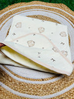 Load image into Gallery viewer, Little Cubs - Muslin Hooded Baby Blanket