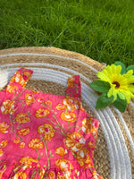 Load image into Gallery viewer, Pink Rose - Cotton Frock 2 -3 Yrs
