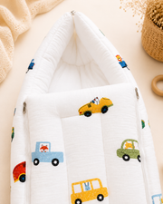 Muslin Carry Bed/Nest - Rider