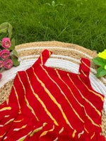Load image into Gallery viewer, Red Ride - Cotton Frock 3 - 4 yrs
