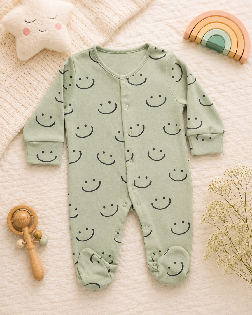 Baby Footed Romper/Sleepsuit