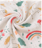 Load image into Gallery viewer, Muslin Baby Swaddle - Fantacy