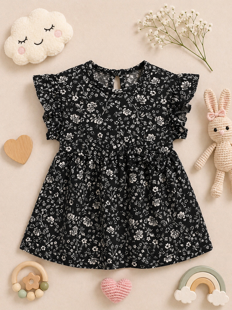 Night Lilly - Frill Cotton Frock