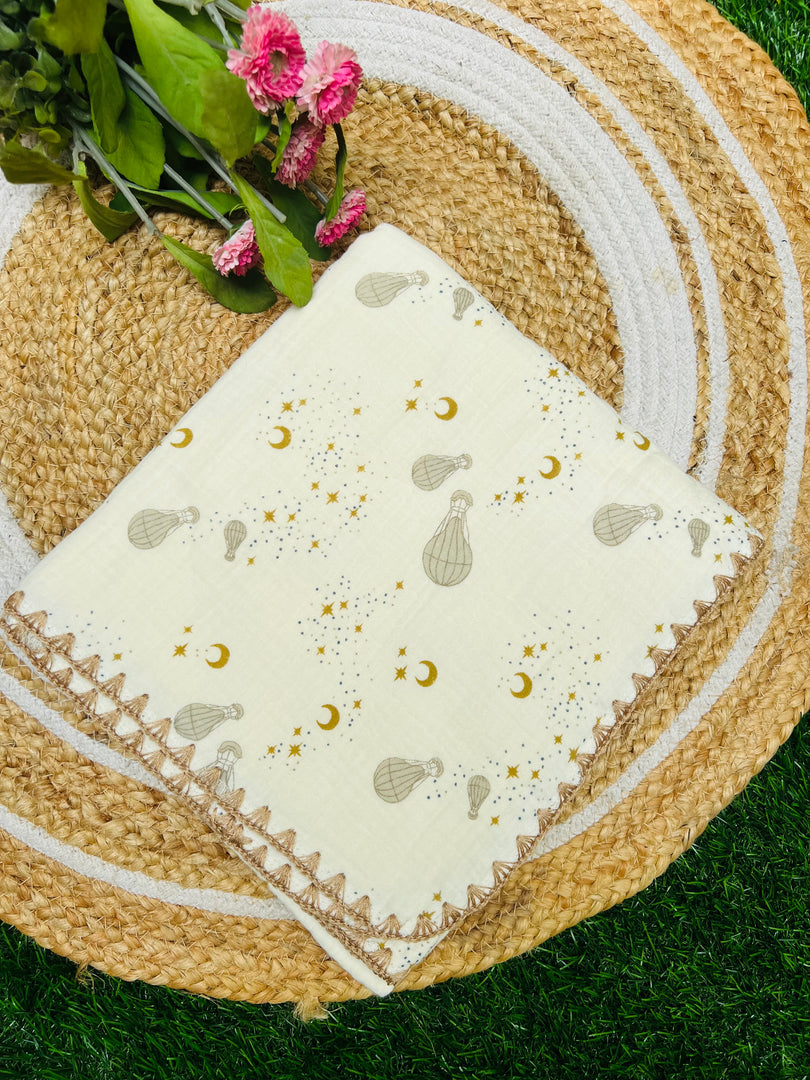Little Wonderer - Muslin Baby Blanket