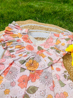 Load image into Gallery viewer, Hakoba Frill Sleeve Frock
