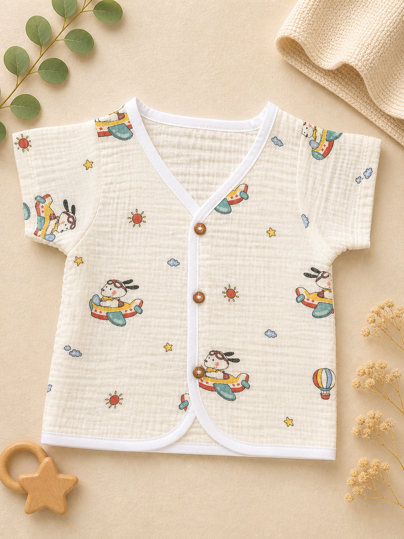 Helicopter : Muslin Cotton Top