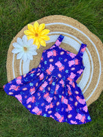 Load image into Gallery viewer, Animal Fantasy - Cotton Frock 2 -3 Yrs
