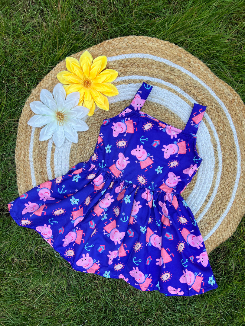 Animal Fantasy - Cotton Frock 2 -3 Yrs