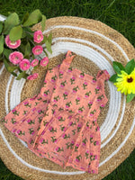 Load image into Gallery viewer, Peachy Frost - Cotton Frock 6m to 1 Yr
