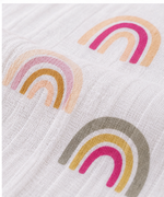 Load image into Gallery viewer, Muslin Baby Swaddle - Rainbow