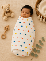 Load image into Gallery viewer, Crinkled Muslin Baby Swaddle