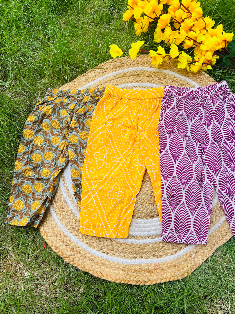 Pants 6m - 1yr (Pack of 3)