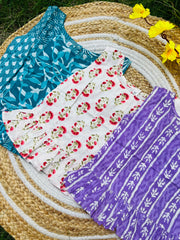 Frill tops Set 3 - 4yrs (pack of 3)