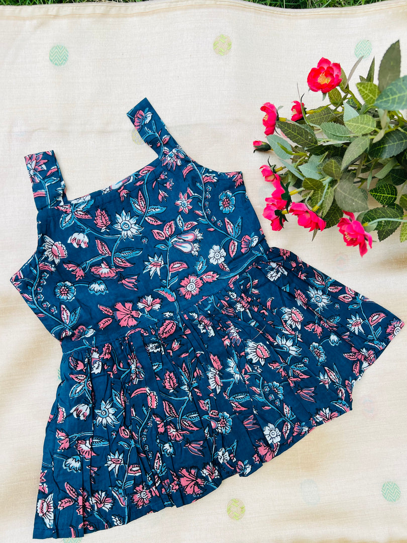 Blue Forest - Cotton Frock 6m to 1 Yr