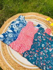 Frill tops Set 2 - 3yrs (pack of 3)