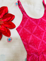 Pink Bliss - Cotton Frock 6m to 1 Yr