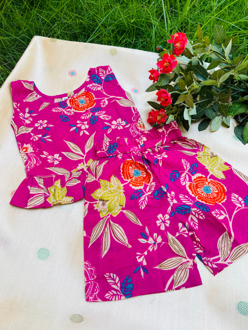 Bloom - Frill top & Shorts Set 1 - 2yrs