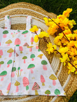 Load image into Gallery viewer, Mushroom World - Muslin Frock 3 to 6M
