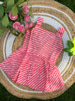 Load image into Gallery viewer, Rosy rose - Cotton Frock 1 - 2 yrs
