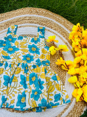 Garden Bloom - Cotton Frock 0 to 6m