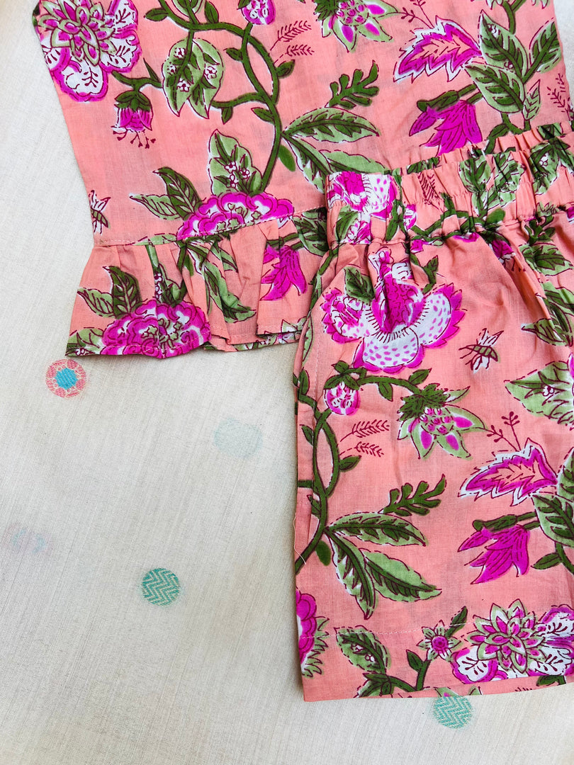 Rosy Rose - Frill top & Shorts Set 6m - 1 yr