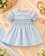 Load image into Gallery viewer, Baby Cotton Dress - Daisy Dream