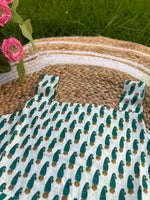 Load image into Gallery viewer, Rain Drop - Cotton Frock 0 to 6m

