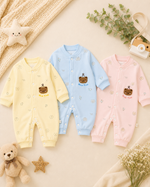 Load image into Gallery viewer, Baby Padded Full Romper/Sleepsuit