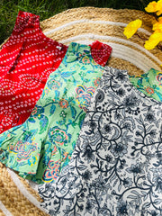 Frill tops Set 2 - 3yrs (pack of 3)