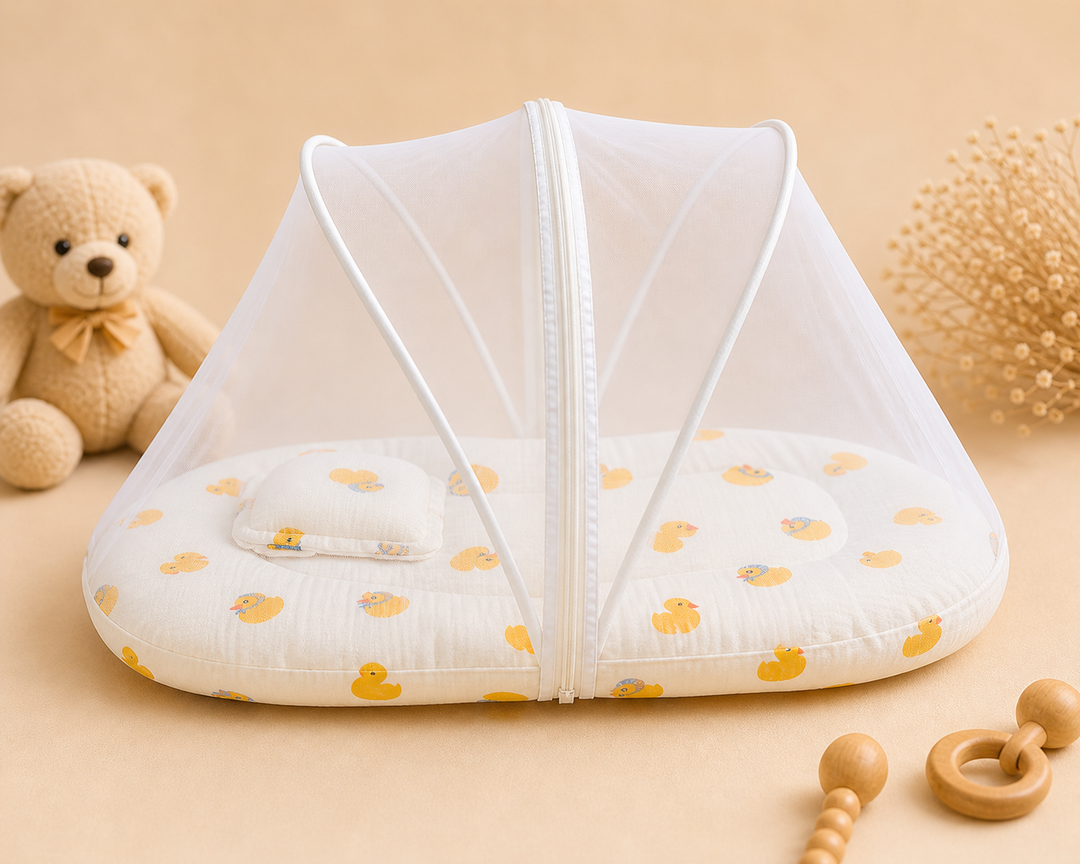 Muslin Net Bed - Duckling