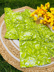 Flower Lush - Frill top & Shorts Set 2 - 3yrs