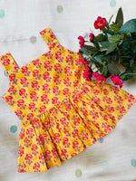 Load image into Gallery viewer, Cherry Bloom - Cotton Frock 0 to 6m
