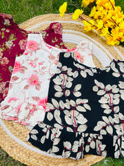 Frill tops 4 - 5yrs (pack of 3)