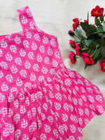 Load image into Gallery viewer, Pink Bliss - Cotton Frock 6m to 1 Yr
