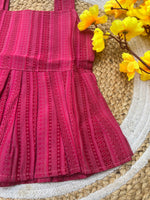 Load image into Gallery viewer, Festive Vibe - Cotton Frock 0 to 6m

