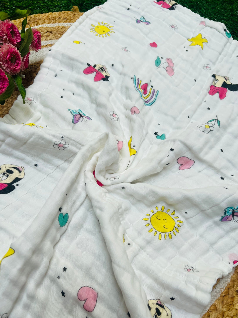Micky - Muslin Baby Towel