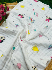 Micky - Muslin Baby Towel