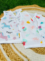 Load image into Gallery viewer, Cotton Muslin Jablas Pack: 0-3M