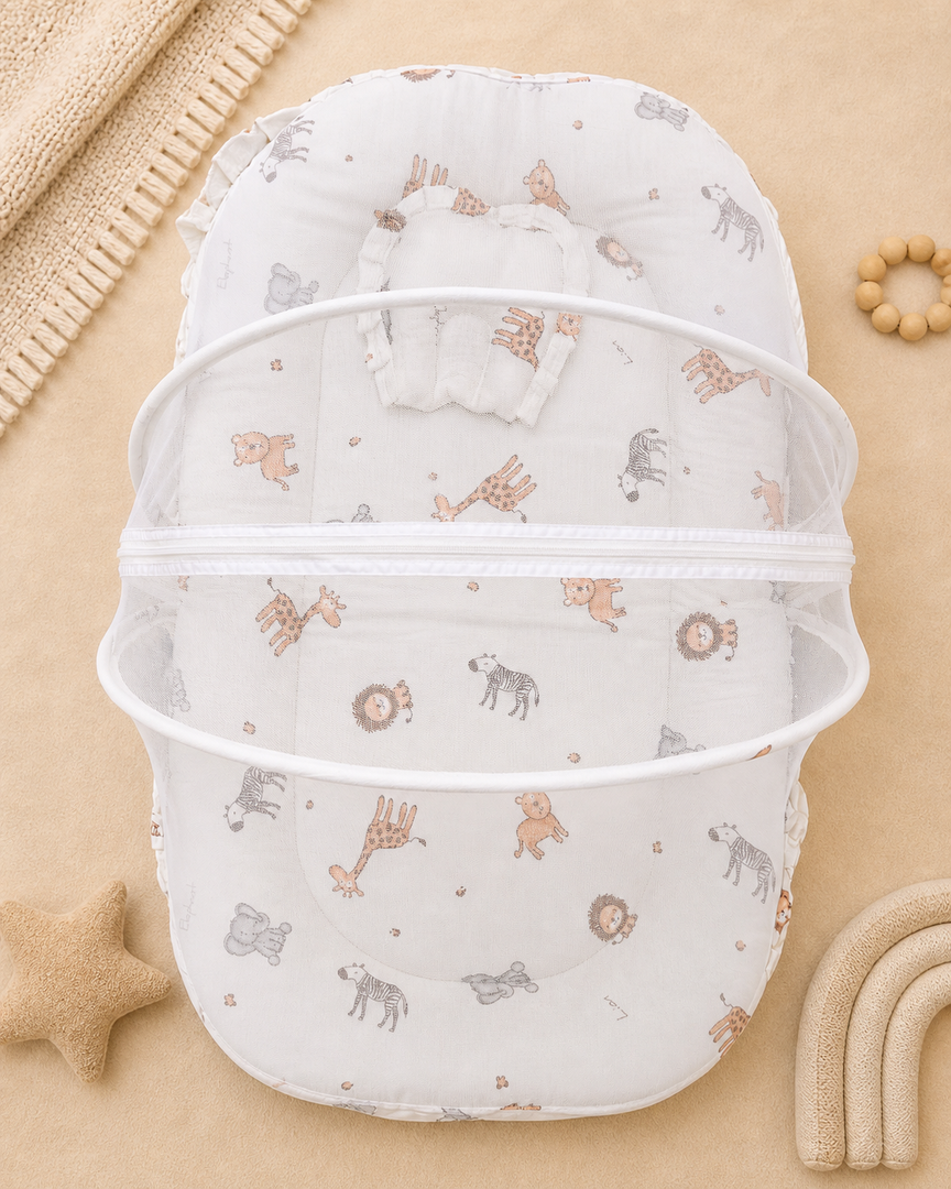 Muslin Net Bed - Animal World