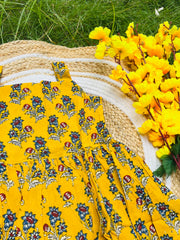 Yellow Joy - Cotton Frock 4 - 5 yrs