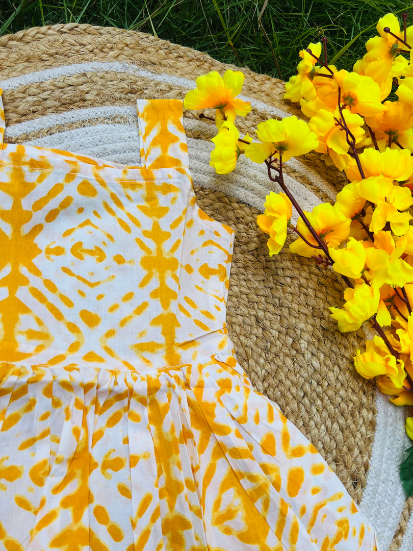 Yellove - Cotton Frock  1 - 2 yrs
