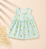 Load image into Gallery viewer, Baby Cotton Dress - Checked