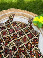 Load image into Gallery viewer, Ethnic Blossom - Viscose Frock 4 - 5 yrs
