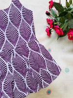 Load image into Gallery viewer, Purple Rush - Cotton Frock 6m to 1 Yr
