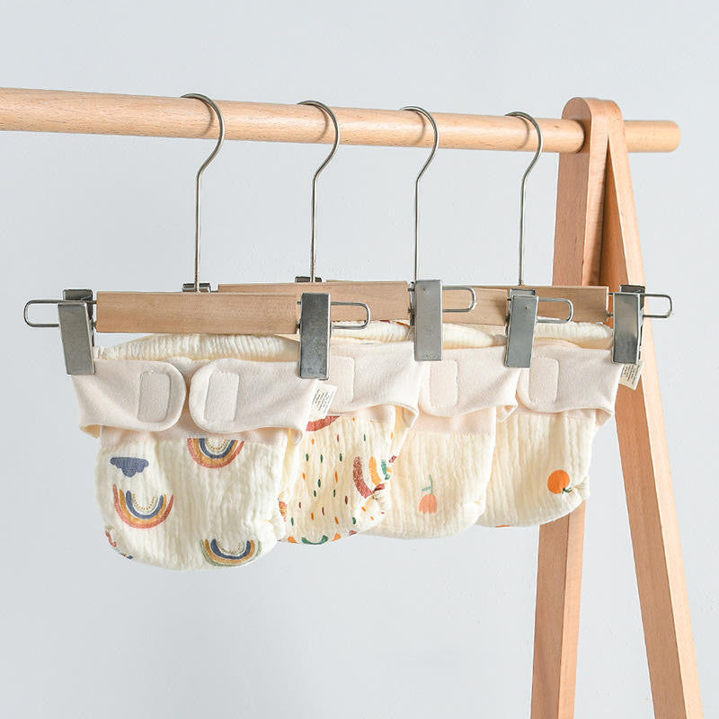 Baby Muslin Reusable Diaper : Pack of 4